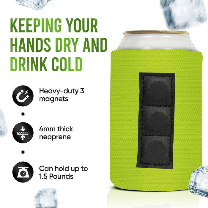 Comparison of Quality Perfection Magnetic Koozies© vs. Standard Magnetic Koozies©