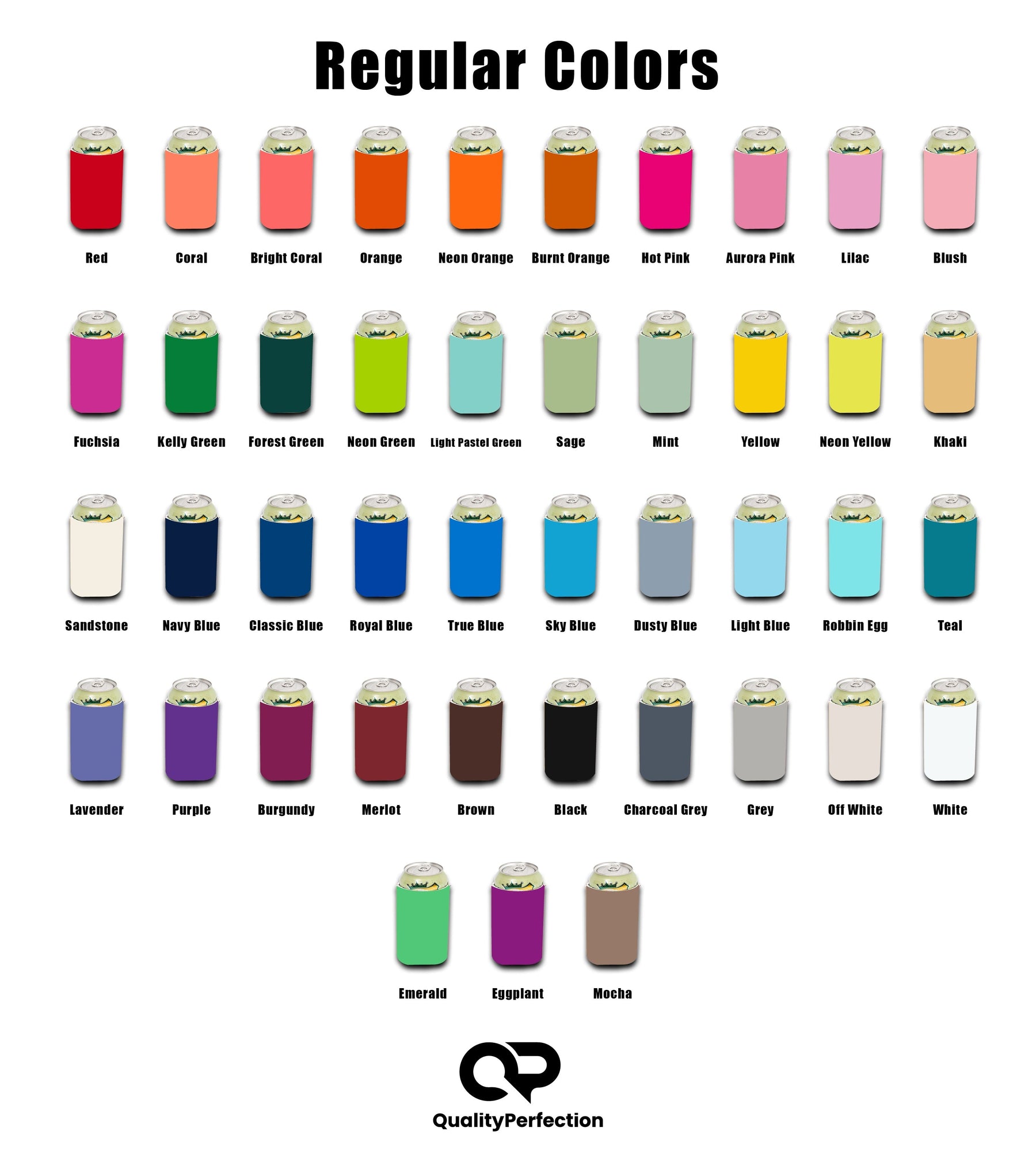 Custom koozie price comparison 2026: full color printing on both sides, 4mm neoprene, slim and standard sizes