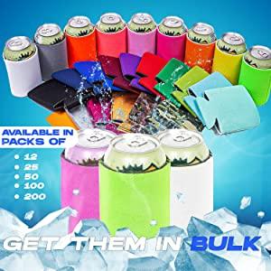 Foam 12 oz Can Coolers