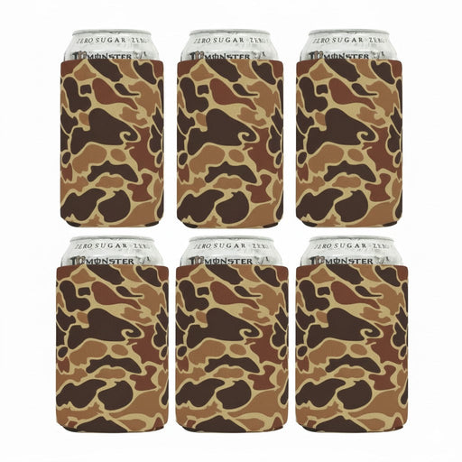 Personalized 16oz tallboy can cooler — neoprene colors, full color print