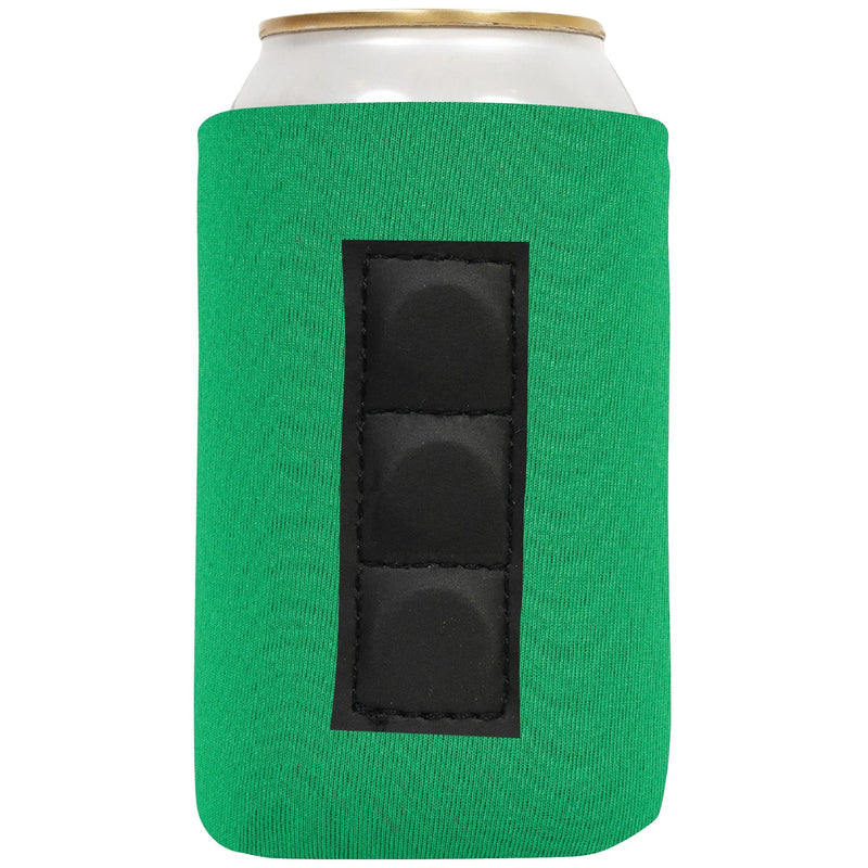 Kelly Green Magnetic Can Cooler Sleeve 12 oz Regular Size - QualityPerfection