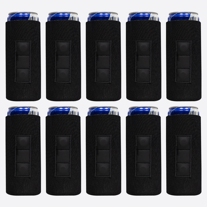 Personalized magnetic slim can cooler 12oz — 3 magnets, full color print