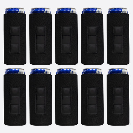 Personalized magnetic slim can cooler 12oz — 3 magnets, full color print