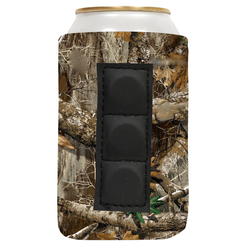 True Timber realistic forest tree branch camo magnetic neoprene can cooler sleeve with 3 magnets for 12 oz can hunting - QualityPerfection