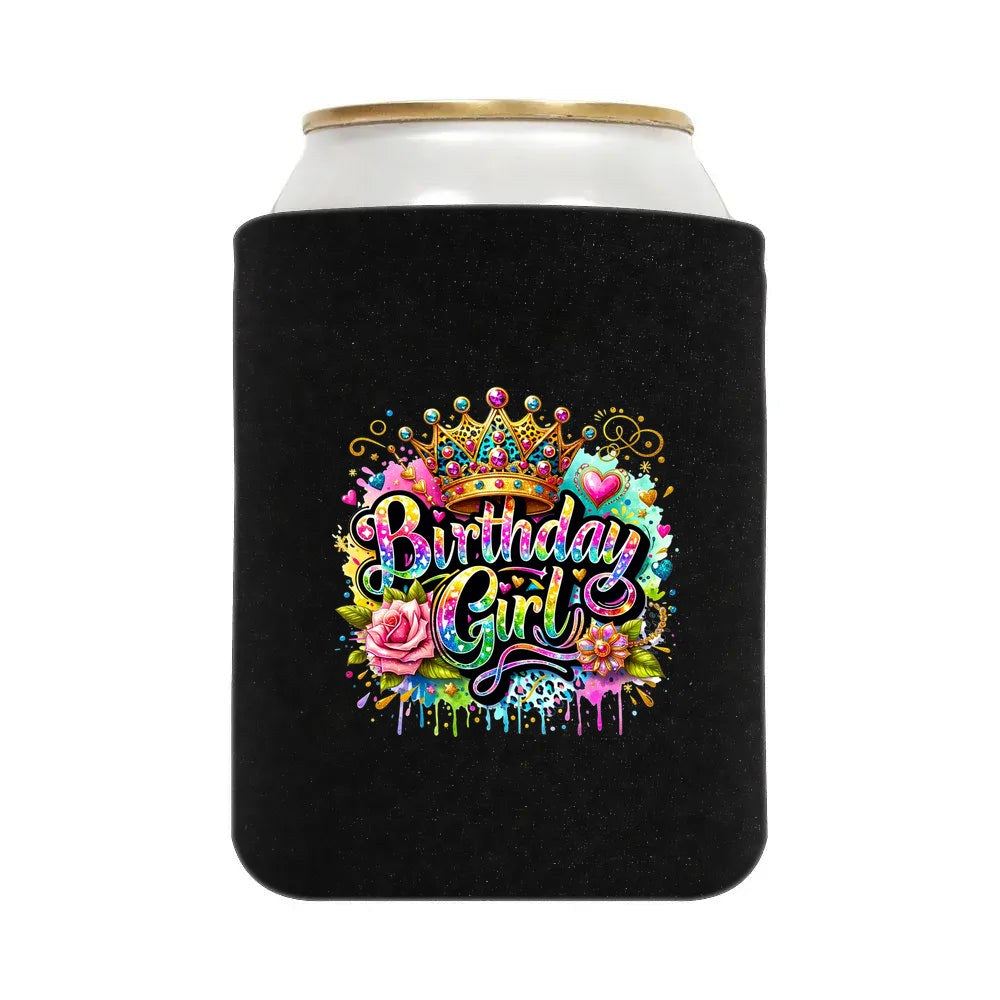 Custom printed koozie designed online with the QualityPerfection customizer