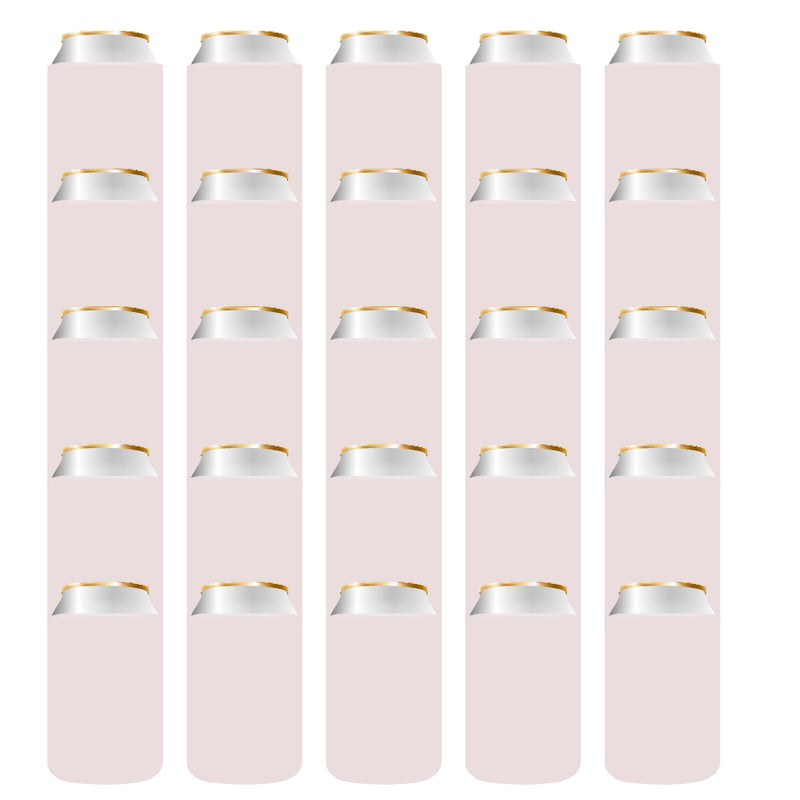 50 Can Cooler Sleeves, Wholesale Bulk Can Coolies Foam Beer Insulated Sleeves Regular 12 oz Can - QualityPerfection
