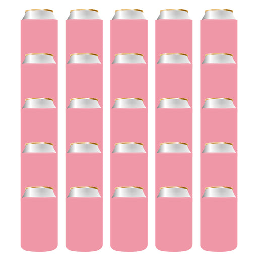 50 Can Cooler Sleeves, Wholesale Bulk Can Coolies Foam Beer Insulated Sleeves Regular 12 oz Can - QualityPerfection