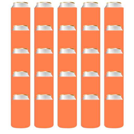 50 Can Cooler Sleeves, Wholesale Bulk Can Coolies Foam Beer Insulated Sleeves Regular 12 oz Can - QualityPerfection