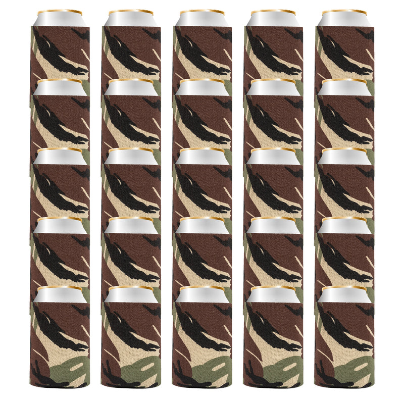 50 Can Cooler Sleeves, Wholesale Bulk Can Coolies Foam Beer Insulated Sleeves Regular 12 oz Can - QualityPerfection