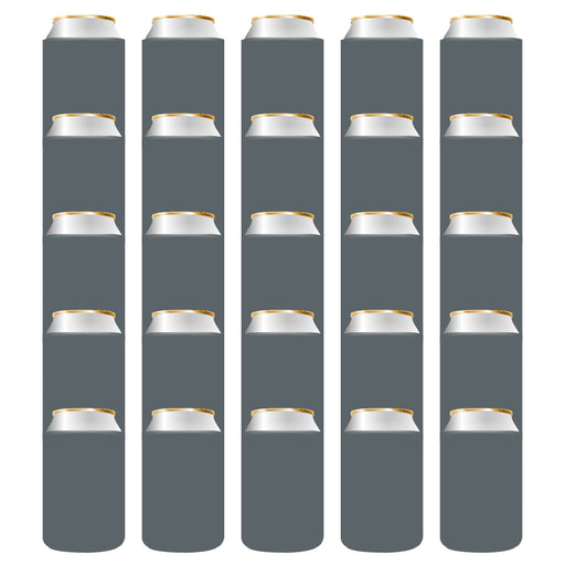 100 Can Coolers Sleeve, Wholesale Foam Insulated Regular 12 oz Can - QualityPerfection