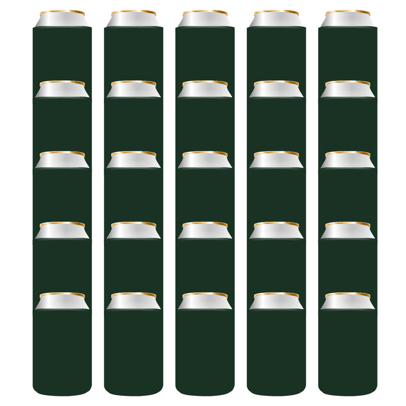 50 Can Cooler Sleeves, Wholesale Bulk Can Coolies Foam Beer Insulated Sleeves Regular 12 oz Can - QualityPerfection