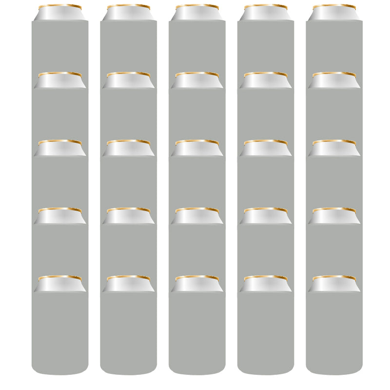 50 Can Cooler Sleeves, Wholesale Bulk Can Coolies Foam Beer Insulated Sleeves Regular 12 oz Can - QualityPerfection