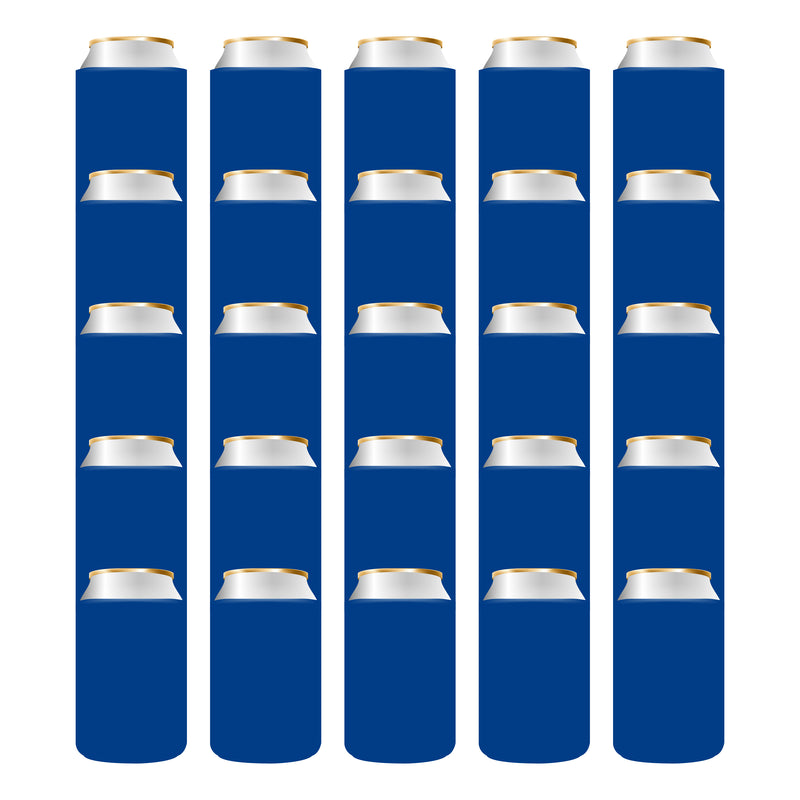 50 Can Cooler Sleeves, Wholesale Bulk Can Coolies Foam Beer Insulated Sleeves Regular 12 oz Can - QualityPerfection