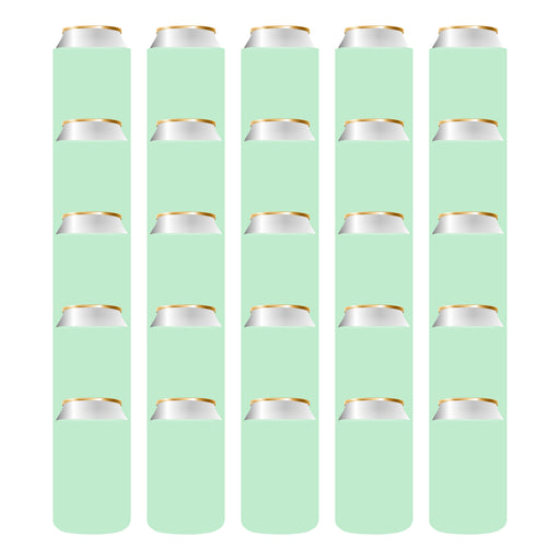 100 Can Coolers Sleeve, Wholesale Foam Insulated Regular 12 oz Can - QualityPerfection