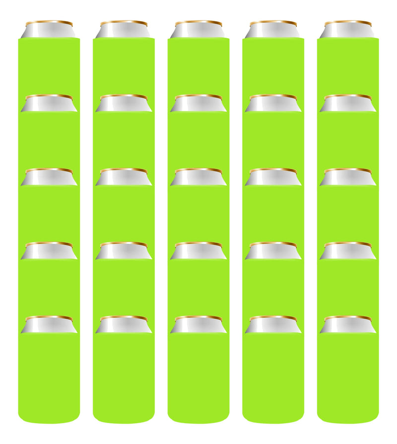 100 Can Coolers Sleeve, Wholesale Foam Insulated Regular 12 oz Can - QualityPerfection