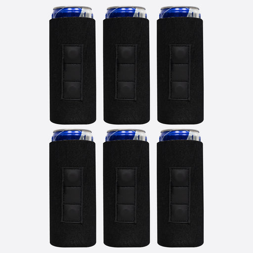 Magnetic Slim Can Cooler Sleeve 12 oz, Skinny Neoprene 6 Unit - QualityPerfection