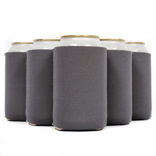 Neoprene Can Cooler Sleeve - Premium 4mm Bulk Regular size, 12 Pack - QualityPerfection
