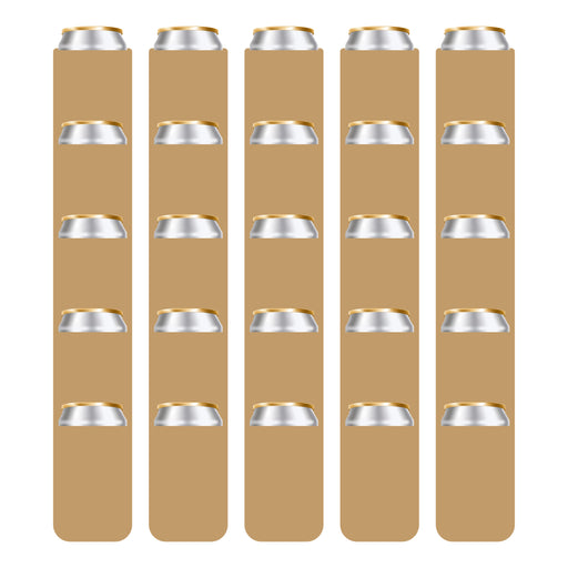 50 Can Cooler Sleeves, Wholesale Bulk Can Coolies Foam Beer Insulated Sleeves Regular 12 oz Can - QualityPerfection