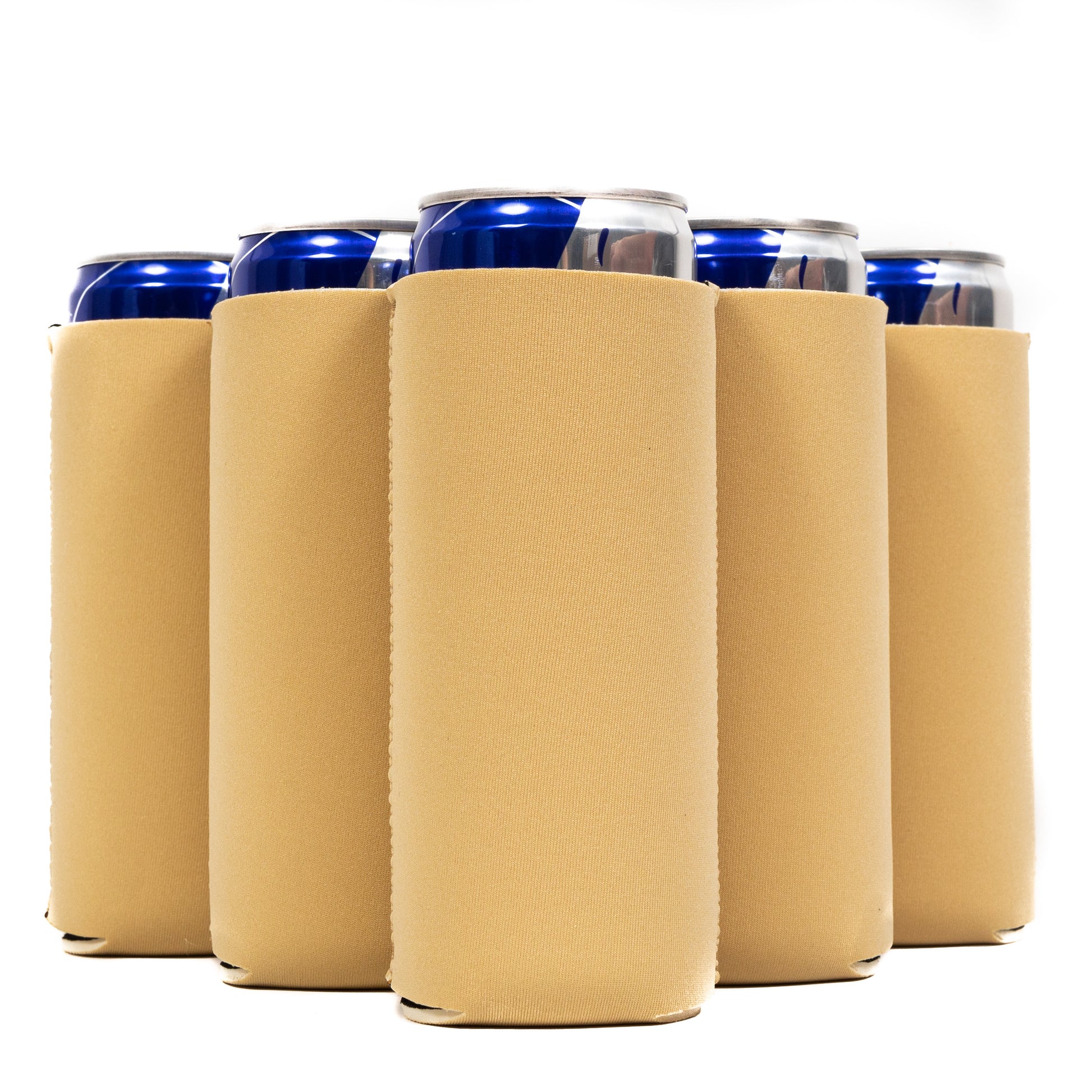 Slim Can Cooler Sleeves, Premium 4mm Skinny Can Coolers Neoprene 1, 6 and 12 Pack - QualityPerfection