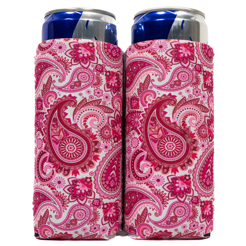 Slim Can Cooler Sleeves (2 Pack) Thermocoolers for 12 oz Tall Skinny Beverage with Gift Package - QualityPerfection