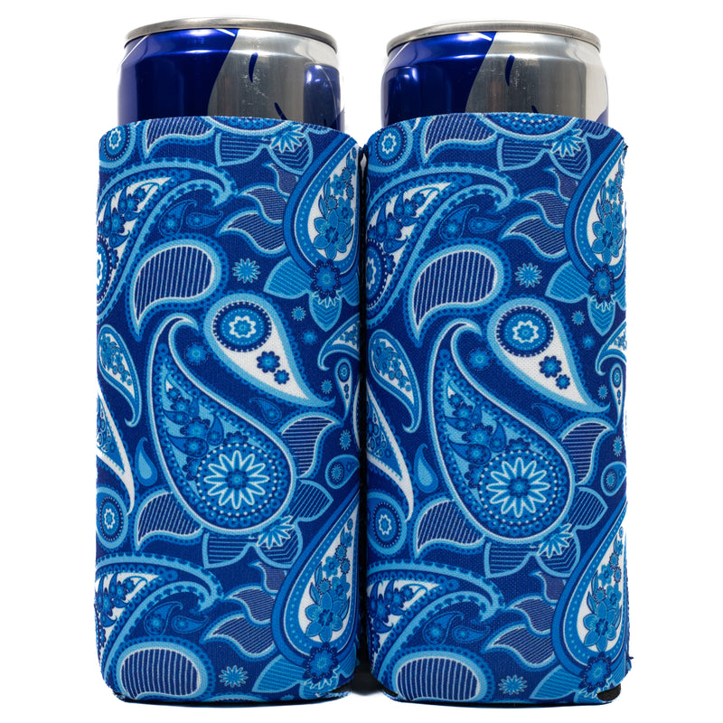 Slim Can Cooler Sleeves (2 Pack) Thermocoolers for 12 oz Tall Skinny Beverage with Gift Package - QualityPerfection