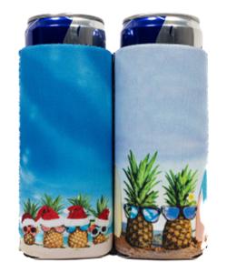Slim Can Cooler Sleeves (2 Pack) Thermocoolers for 12 oz Tall Skinny Beverage with Gift Package - QualityPerfection