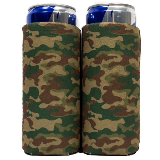 Slim Can Cooler Sleeves (2 Pack) Thermocoolers for 12 oz Tall Skinny Beverage with Gift Package - QualityPerfection