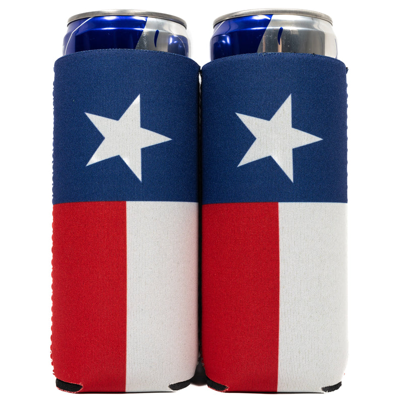 Slim Can Cooler Sleeves (2 Pack) Thermocoolers for 12 oz Tall Skinny Beverage with Gift Package - QualityPerfection
