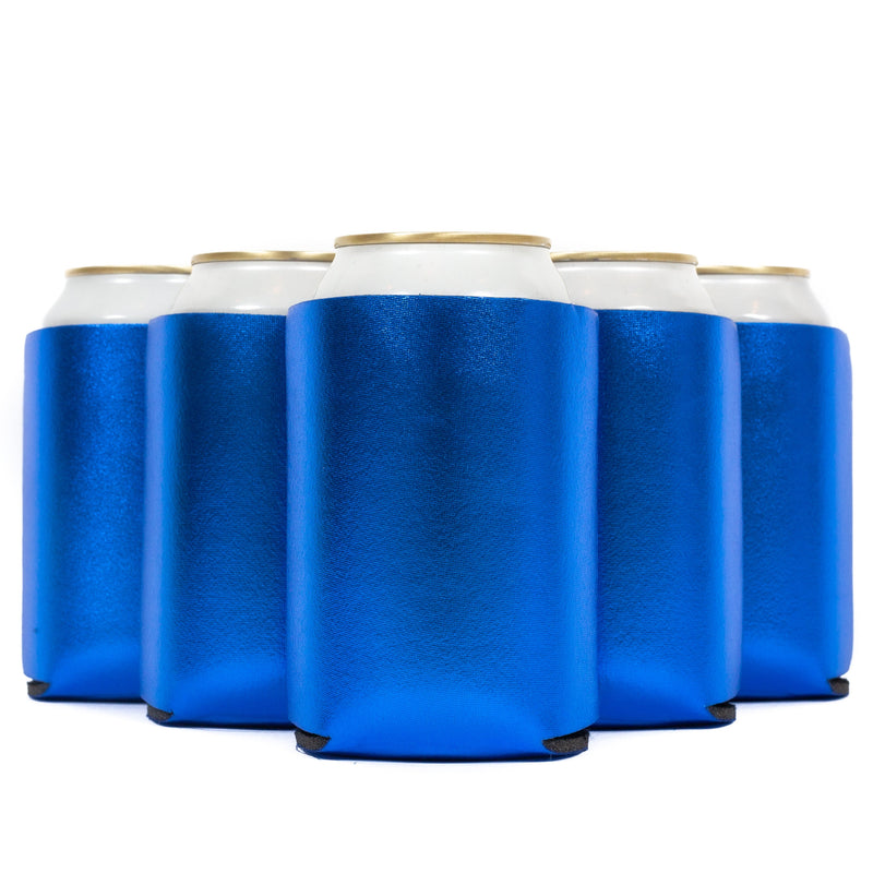 Neoprene Can Cooler Sleeve - Premium 4mm Bulk Regular size, 12 Pack - QualityPerfection