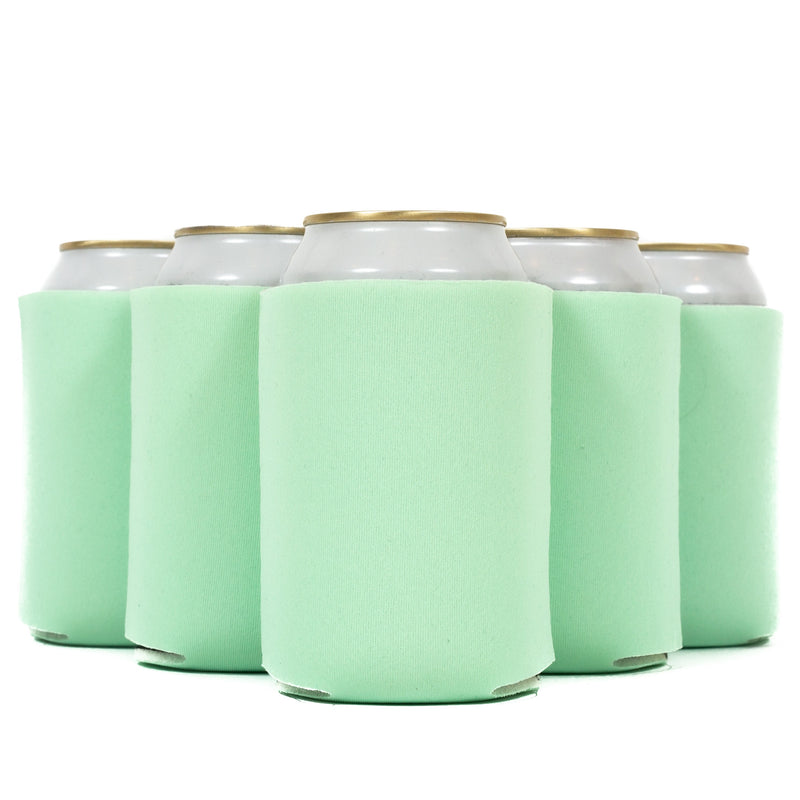 Neoprene Can Cooler Sleeve - Premium 4mm Bulk Regular size, 12 Pack - QualityPerfection