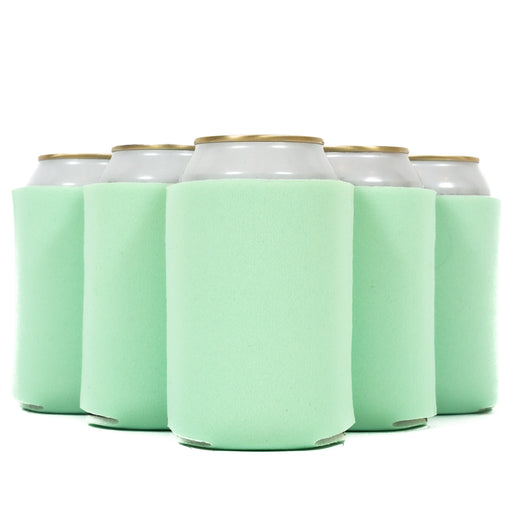 Neoprene Can Cooler Sleeve - Premium 4mm Bulk Regular size, 12 Pack - QualityPerfection