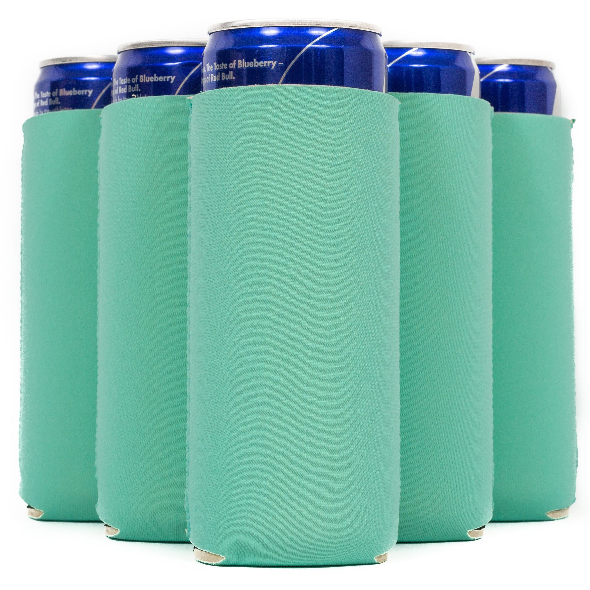 Slim Can Cooler Sleeves, Premium 4mm Skinny Can Coolers Neoprene 1, 6 and 12 Pack - QualityPerfection