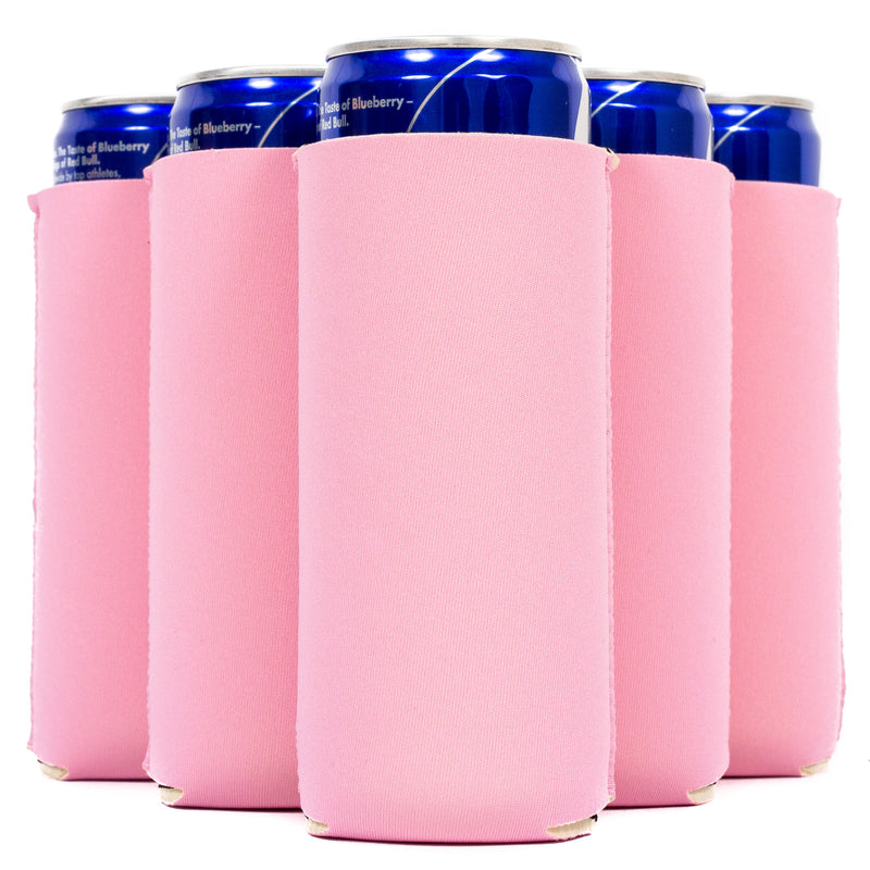 Slim Can Cooler Sleeves, Premium 4mm Skinny Can Coolers Neoprene 1, 6 and 12 Pack - QualityPerfection