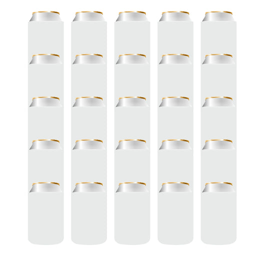 100 Can Coolers Sleeve, Wholesale Foam Insulated Regular 12 oz Can - QualityPerfection