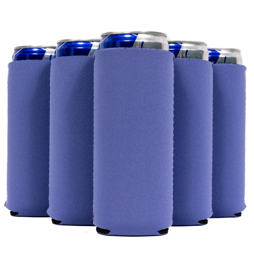 Slim Can Cooler Sleeves, Premium 4mm Skinny Can Coolers Neoprene 24 Pack - QualityPerfection