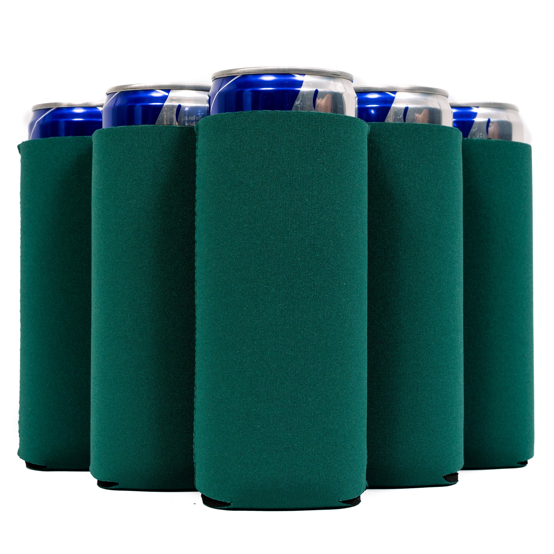 Slim Can Cooler Sleeves, Premium 4mm Skinny Can Coolers Neoprene 1, 6 and 12 Pack - QualityPerfection